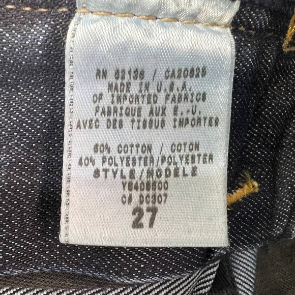 Guess Premium Women's Bootcut Embellished Denim Jeans Size 27 Low Rise - Picture 16 of 16